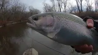 Float fishing for Steelhead using a center pin (Bobber Downs included)