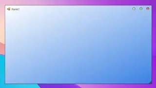 Custom Borderless Form C# Winforms  download Link in the description