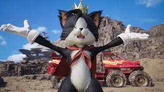 FINAL FANTASY VII REBIRTH - Cait Sith vs Rulers of the Outer Worlds
