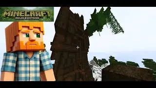 Minecraft - Elfenbaum | 🌳 H&ouml;her und h&ouml;her &ndash; das Baumhaus w&auml;chst! 🪵- #003