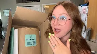 stitch fix try on and unboxing!! ft hubby 🙄🤣 did they get my style right?! 