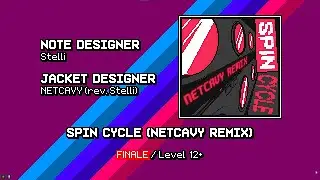 Spin Cycle (NETCAVY ReMiX) by Daverwob + ShinkoNet [Finale 12+, FC sightread] - vivid/stasis 4.2.0