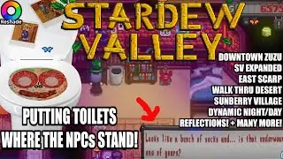 Stardew Valley Day - Summer Y1D14 - 24 Seb & Sam = CREEPY | Cozy CRT FX📺! Curl up on my cozy couch!
