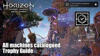 Horizon Zero Dawn &bull; All machines catalogued Trophy Guide (Focus scanned every type of machine.)