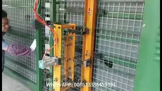EPS  Polystyrene Foam 3D Steel Wire Mesh Wall Fence Panel Machine #eps #panel #polystyrene #3d
