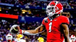 Next GREAT Receiver in the SEC || Georgia WR George Pickens Highlights ᴴᴰ