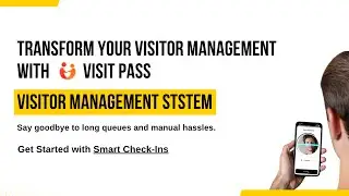 The smart, AI-powered Visitor Management System