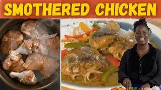 Easy and Delicious Smothered Chicken and Gravy | Comfort Food