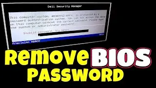 How to Remove BIOS Password on Windows pc  (100% Working Method) 💯👍