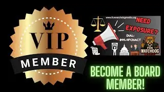 🎬 🚨 FCN WATCHDOG MEDIA BOARD MEMBERSHIP DRIVE &mdash; LEVEL UP YOUR CAREER & IMPACT FOR JUST $25! 💼⚖️🔥