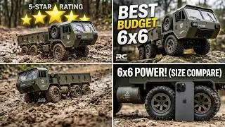 Fayee FY004A Cheap 1/16 Scale RC Military 6x6 Truck Review | RC Army Truck