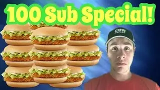 100 Subscriber Special! McChicken Challenge :)