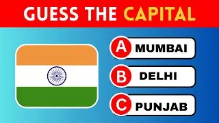 The Ultimate Capital City Challenge | Can You Guess the Capital? | Guesslytics