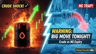 MCX Crude Oil & Natural Gas Technical Analysis | EIA Data Impact #mcx #naturalgas #marketdecodenews