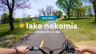 Biking In Minneapolis | First Person POV | Lake Nokomis | Explore Minnesota