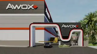 FACTORY D5 RENDER RHINO 7 MODELING AND  VISUALIZATION PROJECT - FABRİKA PROJESİ DIŞ MEKAN ANİMASYON