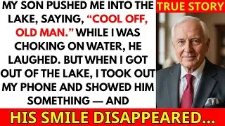 &ldquo;Calm Down, Old Man!&rdquo; Said My Son And Pushed Me Into Lake. He Didn't Know What I Had On My Phone...