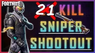 Fortnite - 21 Kill Sniper Shootout - April 2018 | DrLupo
