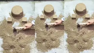Aasmar food relaxing satisfying beautiful amazing sand cake 🍰🍰