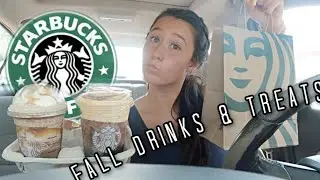 NEW fall Starbucks Treats & Drinks 2020