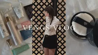 [Vlog 32] Shopping & Eating Vlog | Sisley Paris | Cle de Peau | Saint Laurent | Samsung Z Flip