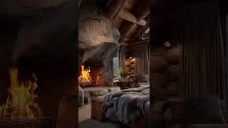 Firelit Rustic Cabin Escape &ndash; Inspired by Telluride&rsquo;s Snowy Mountain Retreat  #CabinWoven