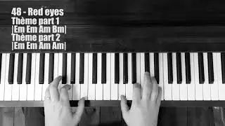 Krone - Classic Reggae riddim on Piano - Year 01 - Riddim 42 to 52 (with Chords)