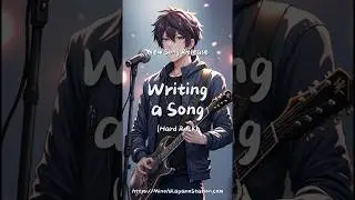 Writing a Song (Hard Rock) ~ Pouring My Heart Out, Hoping You'll Hear | Lyric Video