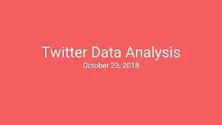 Twitter Data Analysis | Big Data Project | Cloudera | Apache Hadoop