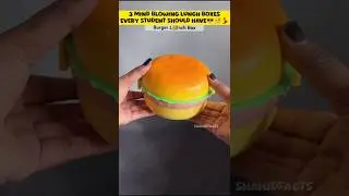 3 Mind Blowing Lunch Boxes every student should have #shorts  #youtubeshorts #gadgets #lunchbox