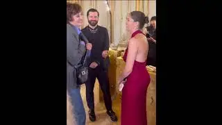 Laetitia Casta - Sexy in red at event in Paris