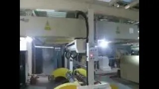 cardboard notching machine