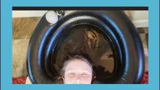 inflatable basin, Perfect for detoxing/washing dreads!