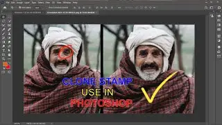 How to use Clone Stamp in Adobe Photoshop | Photoshop totorial 2025 #photoshop