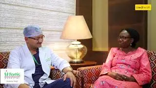 Dr.Jane Ruth Aceng - Health Minister of Uganda | Arthroscopic Knee Surgery| Dr.Amite Pankaj Aggarwal
