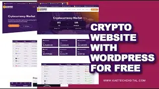Как создать сайт для инвестиций в криптовалюту и торговли ею на WordPress бесплатно