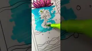 Lotus is the jewel of the aquatic world! #art #flower #water #ohuhumarkers