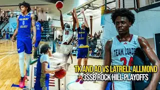 TK And AO Go at Latrell Allmond and Team Loaded!!! Wildcat Select 3SSB (OH) VS Team Loaded 3SSB (VA)
