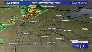 RADAR: Storms roll through Minnesota