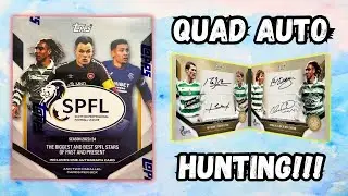 Topps SPFL 2023/24 On Demand box opening! Quad autograph hunting!!