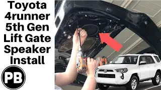 2010 - 2020 Toyota 4Runner Liftgate Speaker Install