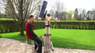 Pier-Tech Tri-Pier 2 portable height adjustable telescope pier. Questar 7