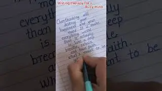 Is this the most satisfying handwriting? 😍 | Success Journey #shorts