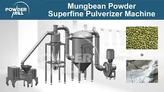 Mungbean Powder Superfine Pulverizer Machine, Powder Grinding Milling Machine - Mill Powder