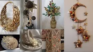 Jute Craft Ideas Collection/Handmade #Jute decoration Pieces