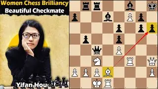 Women Chess Brilliancy | Yifan Hou vs Sebag 2011
