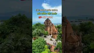 Những ngọn th&aacute;p Ch&agrave;m đẹp nhất #shorts #vietnam #travel