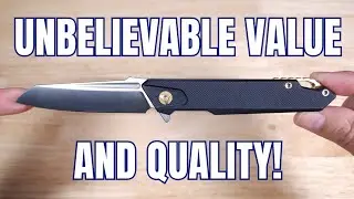FLISSA FOLDING EDC KNIFE REVIEW: BEST BUDGET D2 STEEL PERFORMANCE UNDER $20!  #edcknife #knifeskills