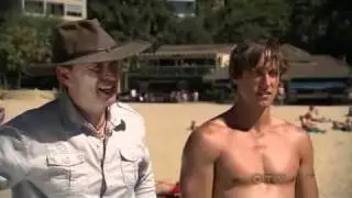 The Amazing Race 18: Unfinished Business - Kent Gives A Booty Slap