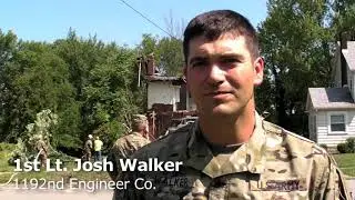 Ohio Army National Guard demolishes houses in Youngstown
